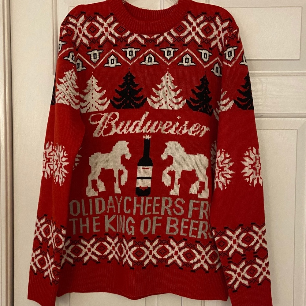 Budweiser Christmas Sweater